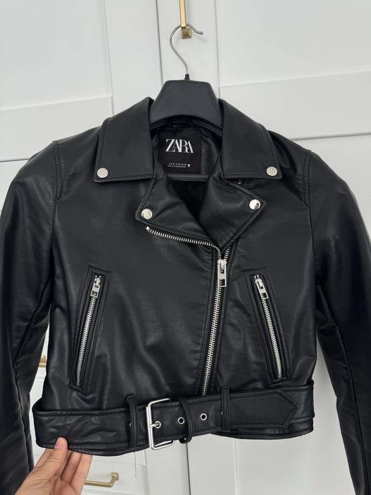 Косуха, шкіряна куртка Zara