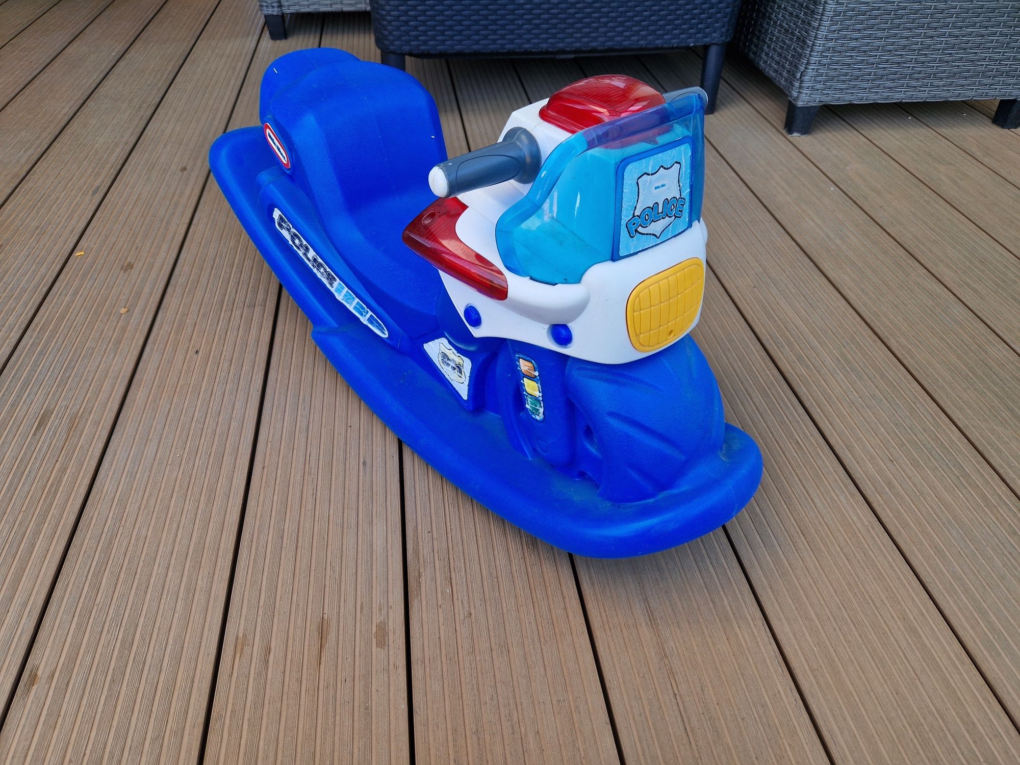 Bujak little tikes motor policyjny