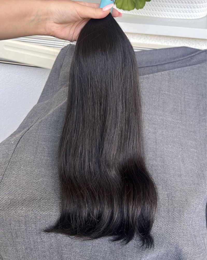 9) wlosy dziewicze 46 cm 107 gr