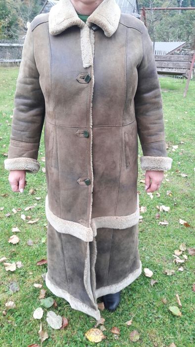 Дублянка жіноча дубленка женская  регулюється по висоті