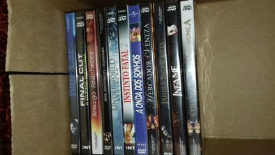 Filmes DVD novos e selados