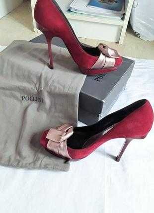 Туфли Pollini (оригинал Италия), р.34-35 торг есть