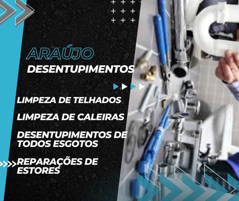 Limpeza de Caleiras/ Desentupimentos