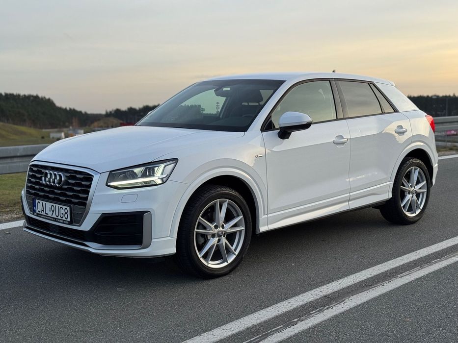Audi Q2 2xS-LINE / 150PS / 1.wł / Full-Led / Shadow-Line