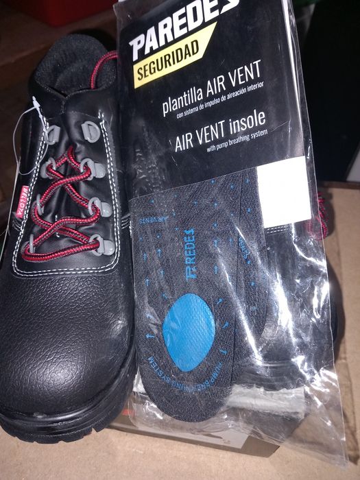 Botas biqueira aço com Palmilhas