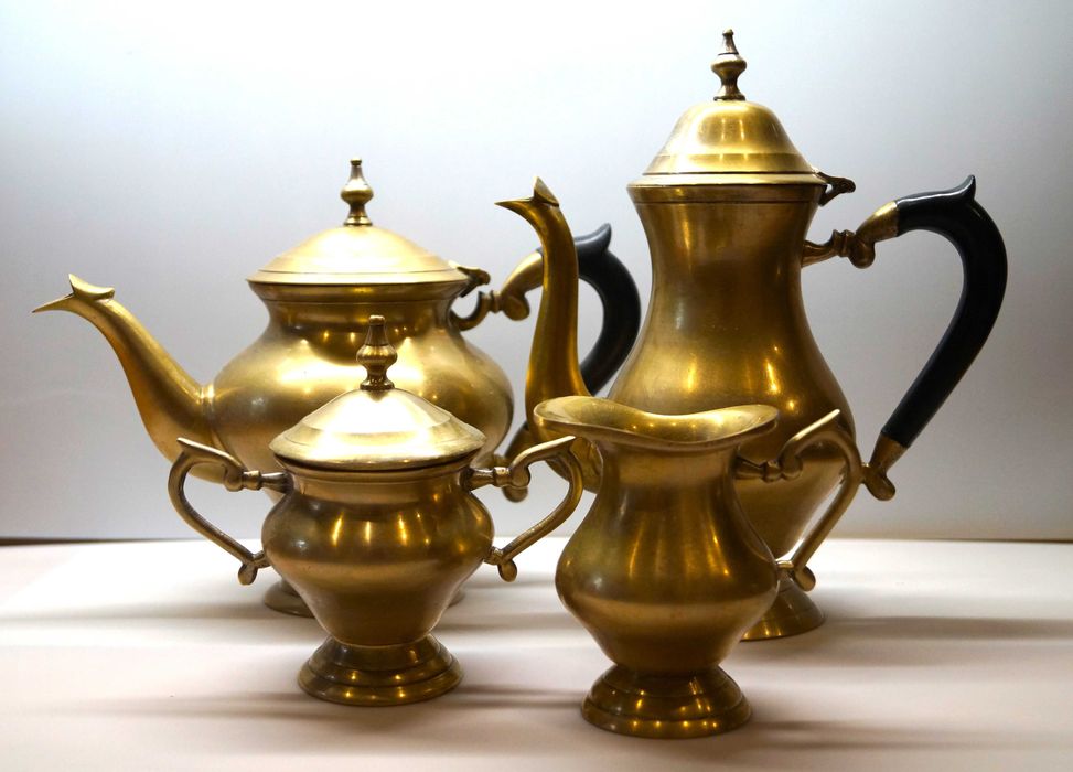 PRL zestaw z mosiądzu