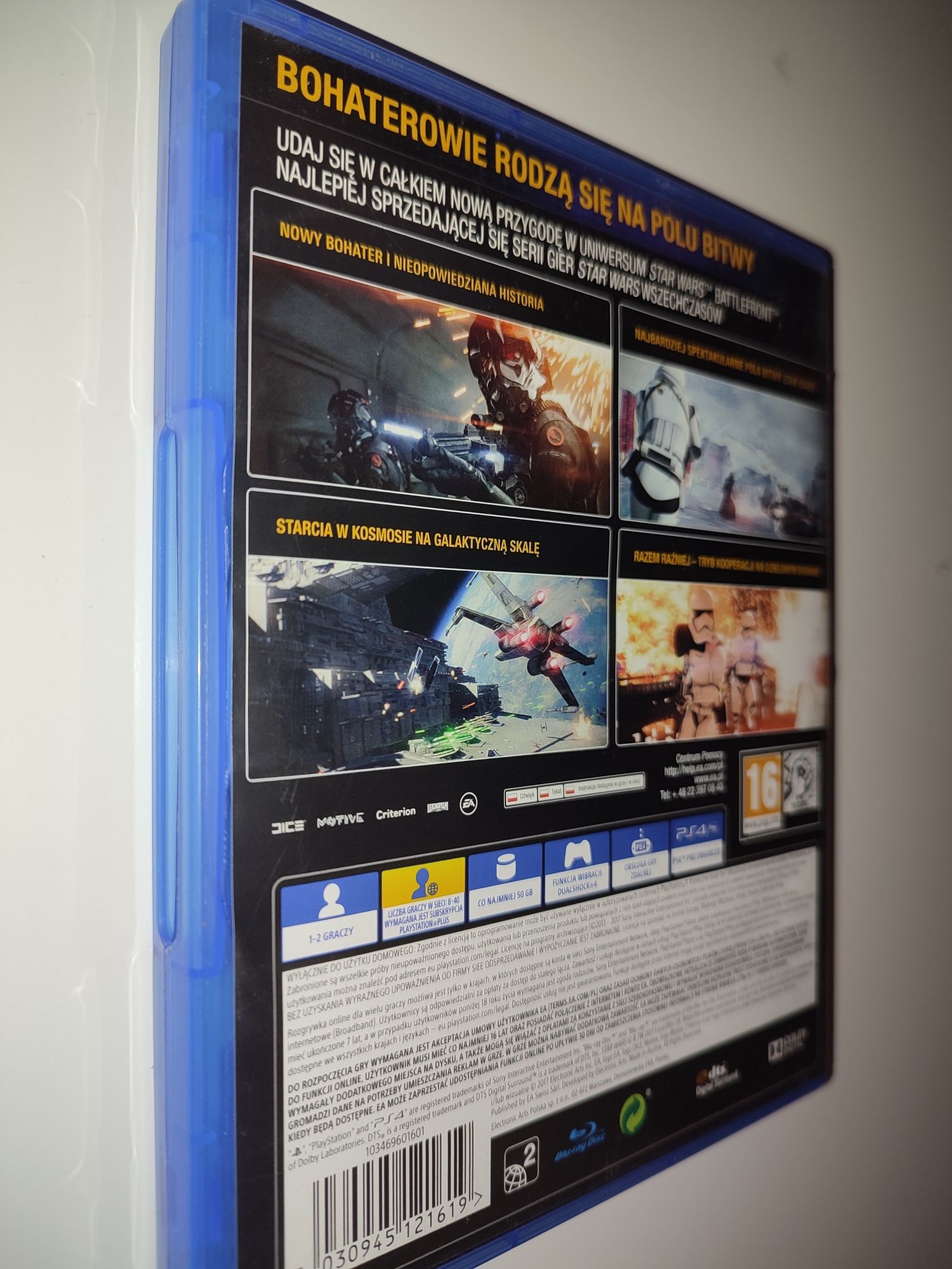 Gra Ps4 Star Wars Battlefront II 2 PL gry PlayStation 4 UFC Sniper GTA