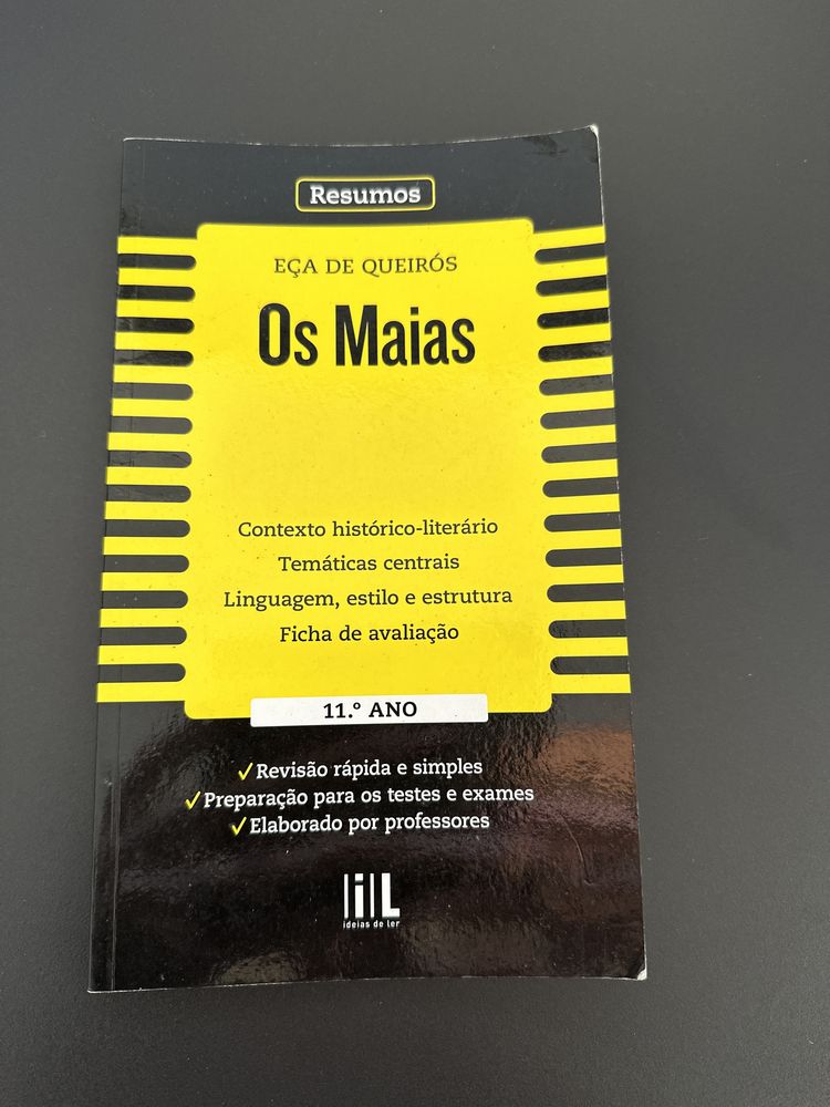 Livro “Resumos” - “Os Maias de Eça de Queirós “