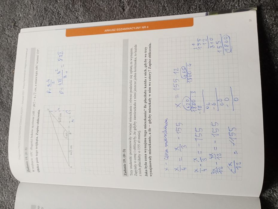 Teraz egzamin ósmoklasisty matematyka