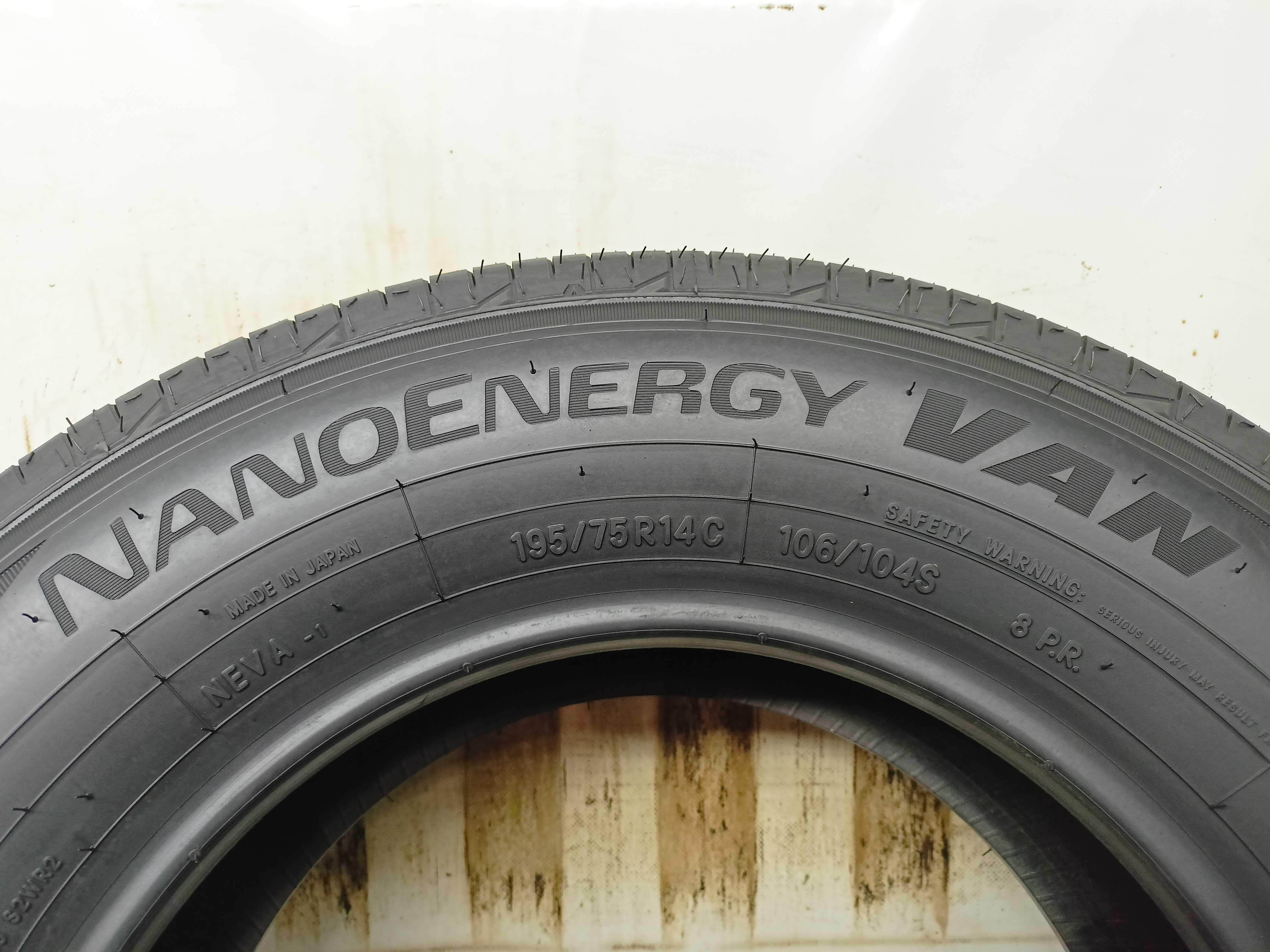 Toyo Nanoenergy Van 195/75/14C 22r. 106/104S Nowa (4569)