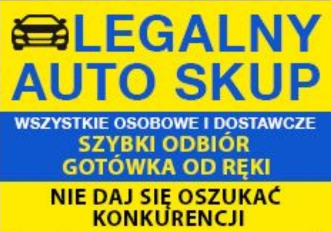 Skup aut pojazdów motorów skuterów odbiór laweta Goleniów Szczecin