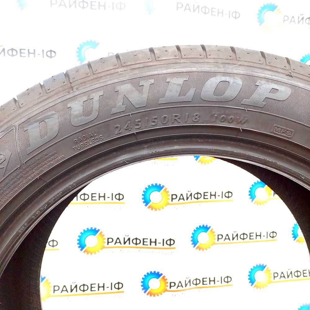 245/50 R18 Dunlop SpSport RunFlat б/у шини 2шт ^ 2407015