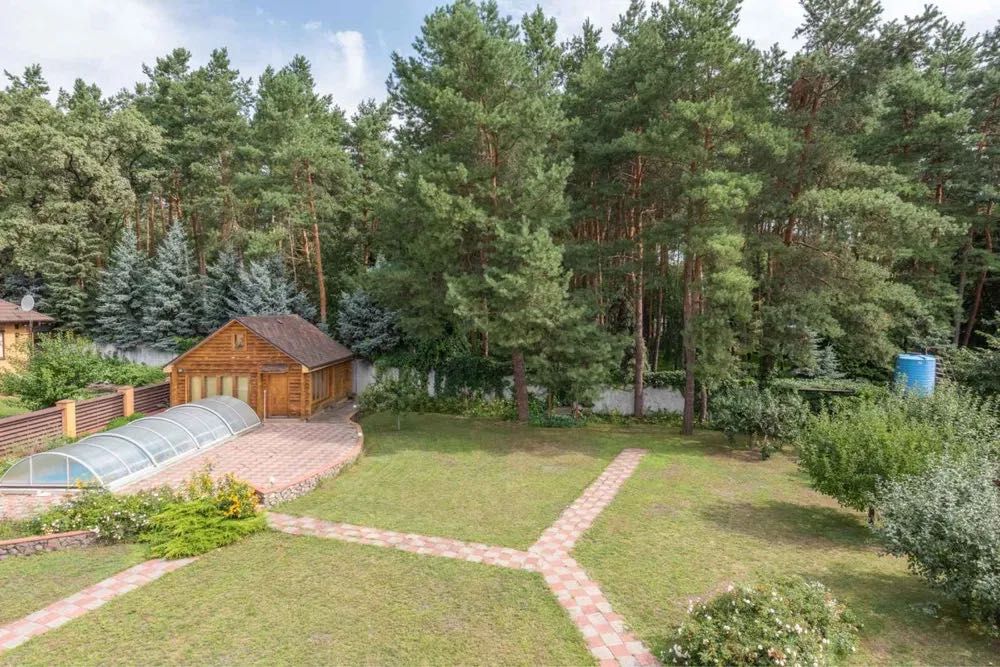 Будинок в Стоянці,велика ділянка з басейном, вихід в ліс. Буча, Ірпінь