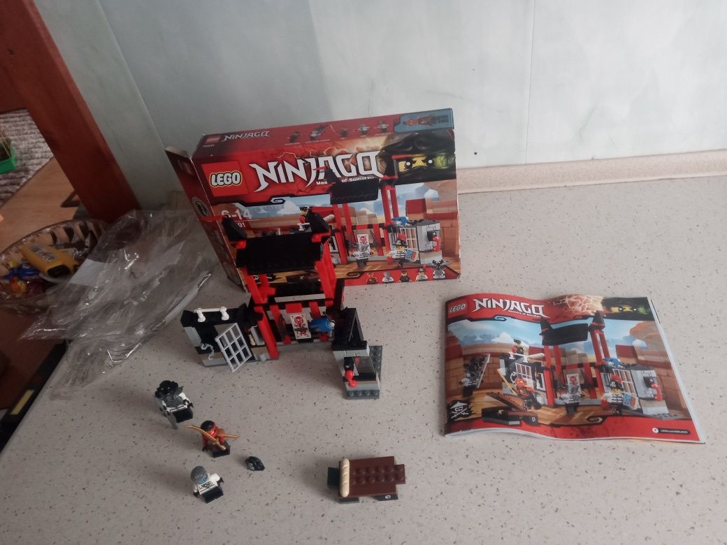 Klocki lego ninjago 70591 ucieczka z więzienia używane brak