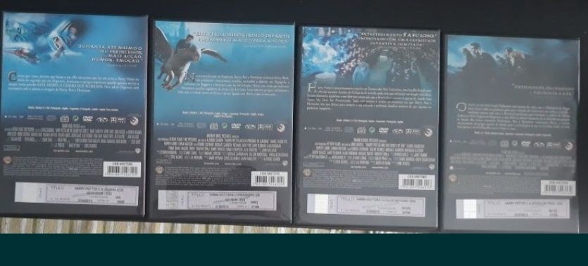 DVD Coleção Saga Harry Potter 5€ cada