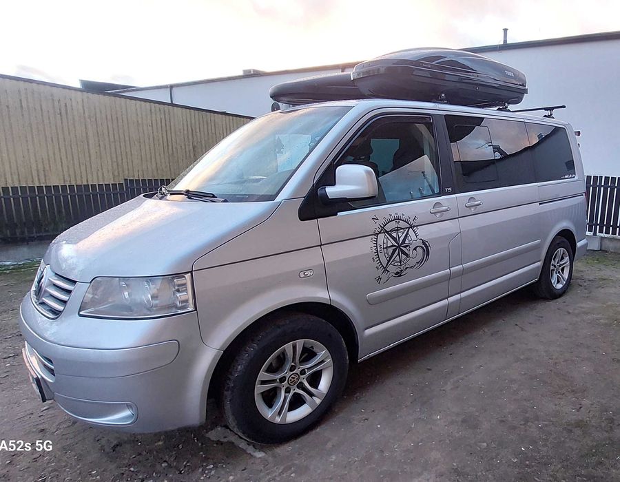 Vw T5 Multivan 2,5 TDI do weekendowych wyjazdów
