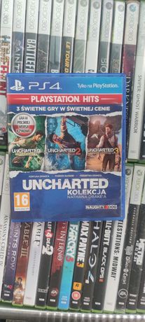 Uncharted kolekcja PS4 Playstation4 sprzedam lub zamienię