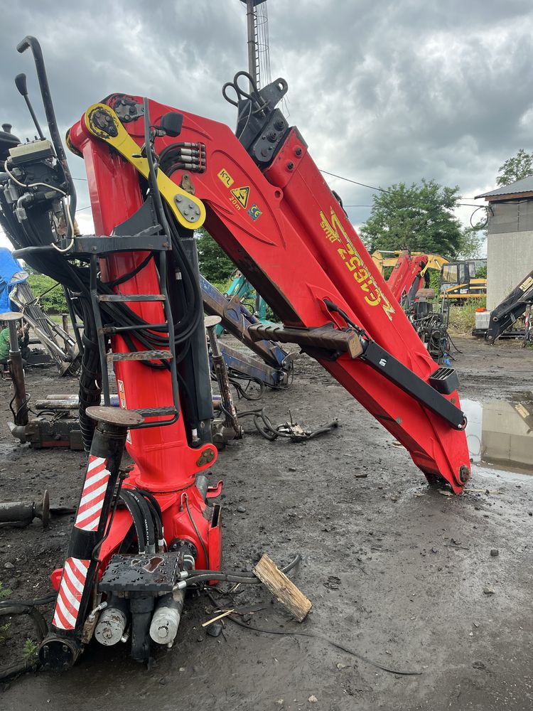 Кран маніпулятор Palfinger Epsilon 165z 2009 грейфер Loglift Hiab