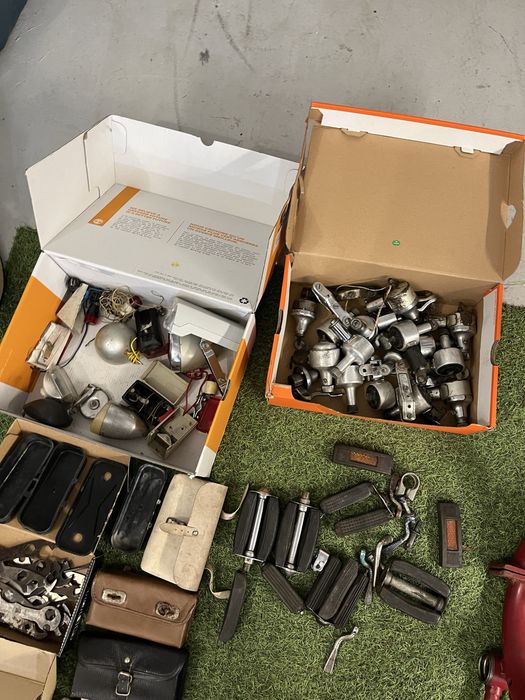 Części rowerowe (zerknij opis)romet prl skladak zzr