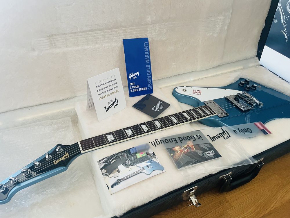 Gibson Firebird Pelhalm Blue