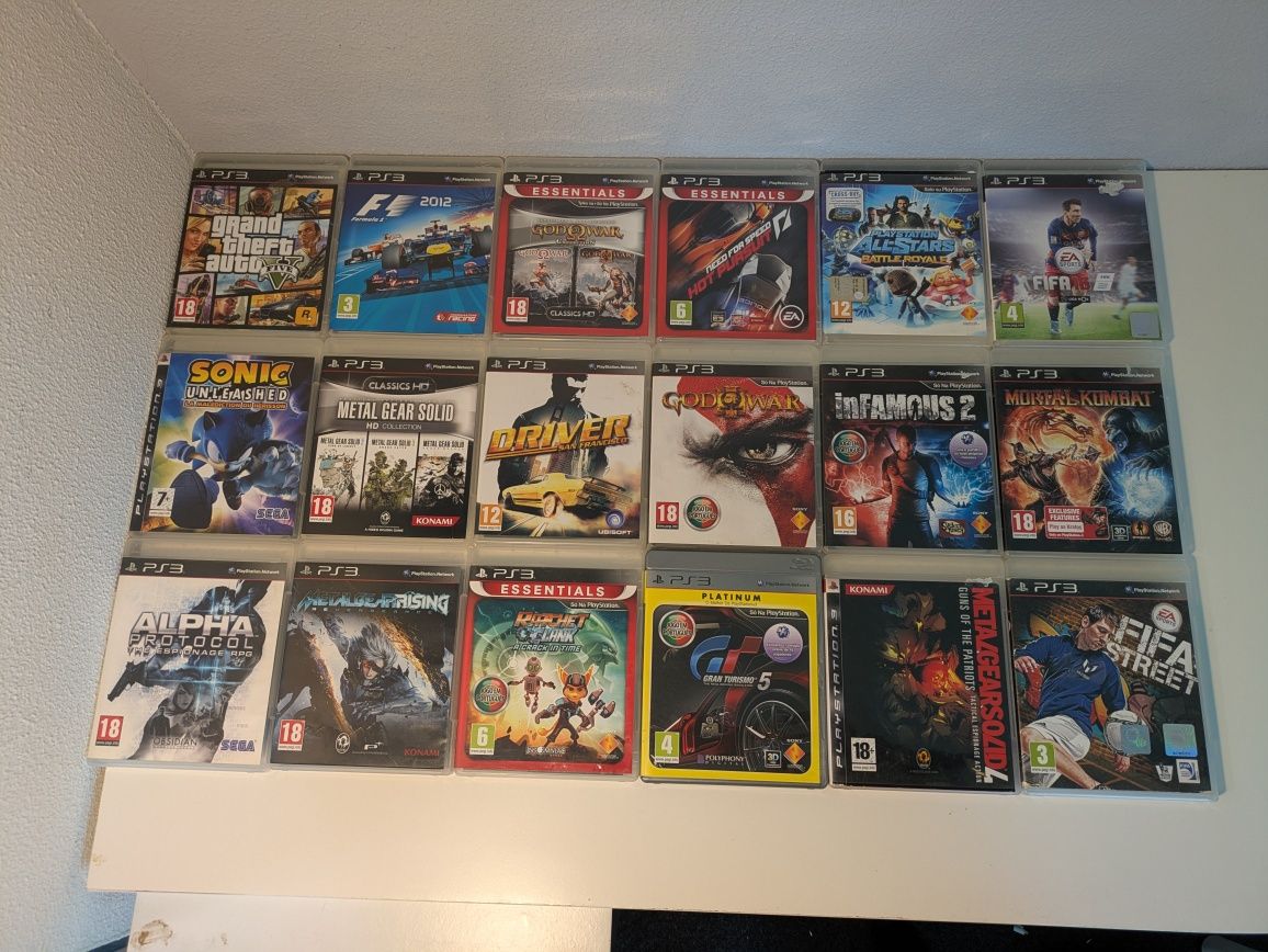 Coleção de Jogos PS3 (Playstation 3)