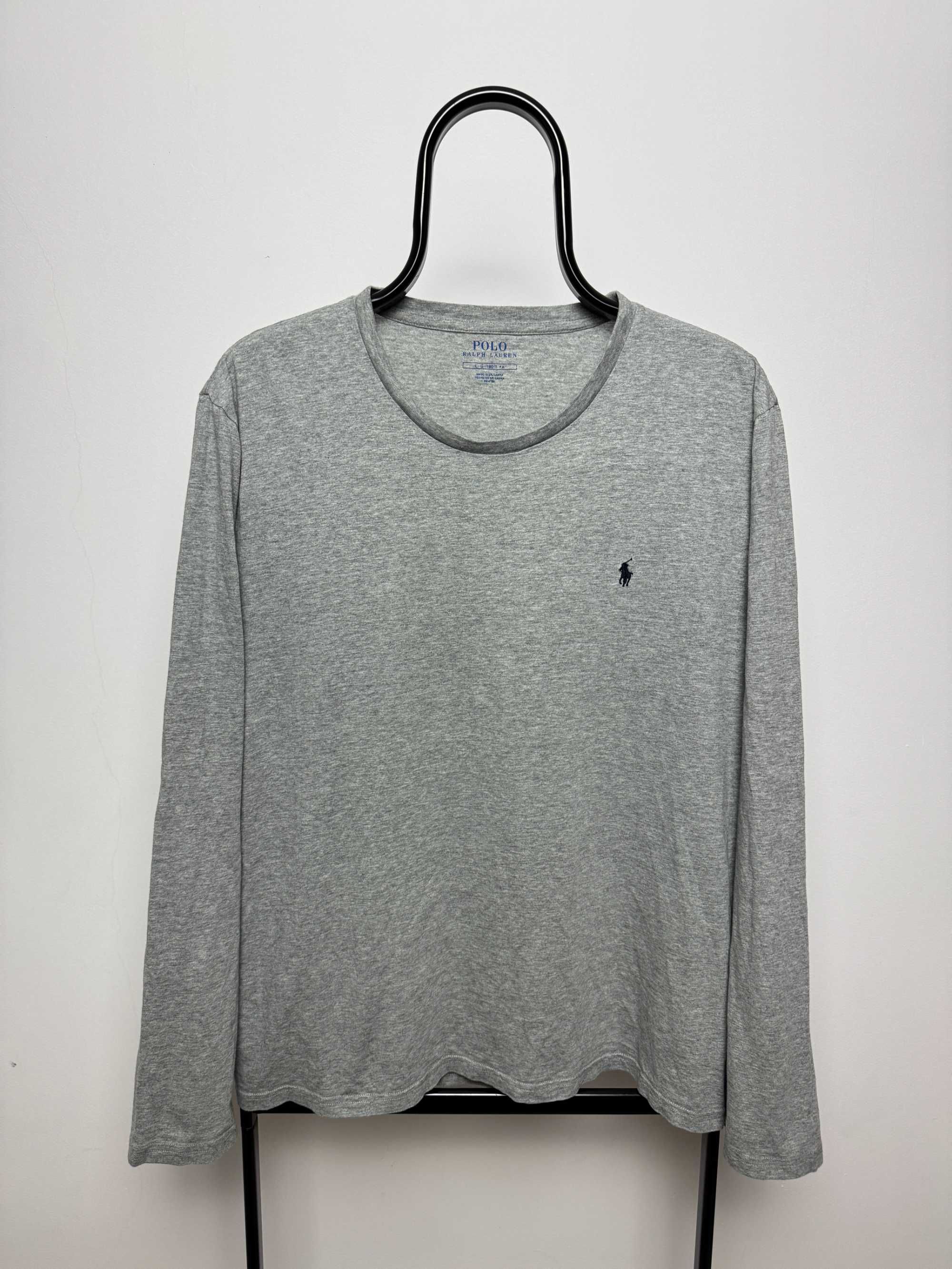 Koszulka męska polo Ralph Lauren z długim rękawem longsleeve basic