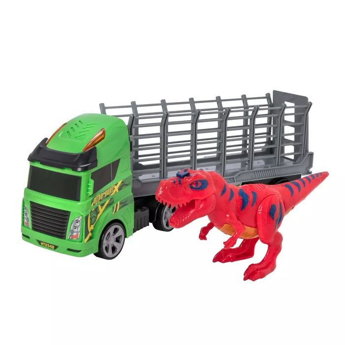 Teamsterz Mighty Machines transport Dino światło/dźwięk. TEAMSTERZ