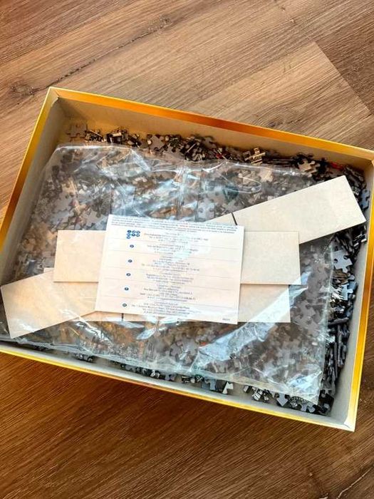 Puzzle Clementoni Amesterdão Bicicleta Panorama 1000 peças