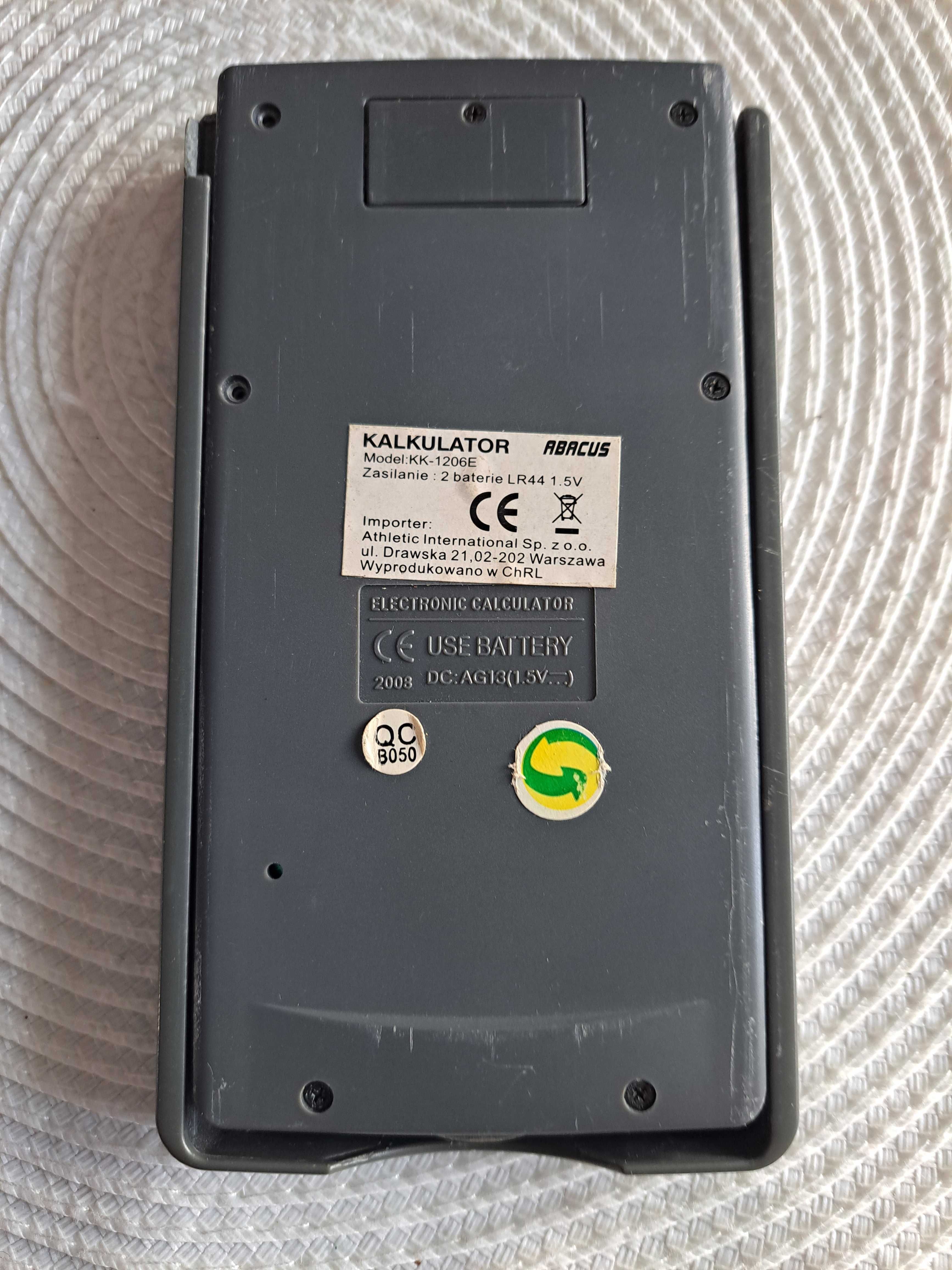 Kalkulator ABACUS KK-1206E.