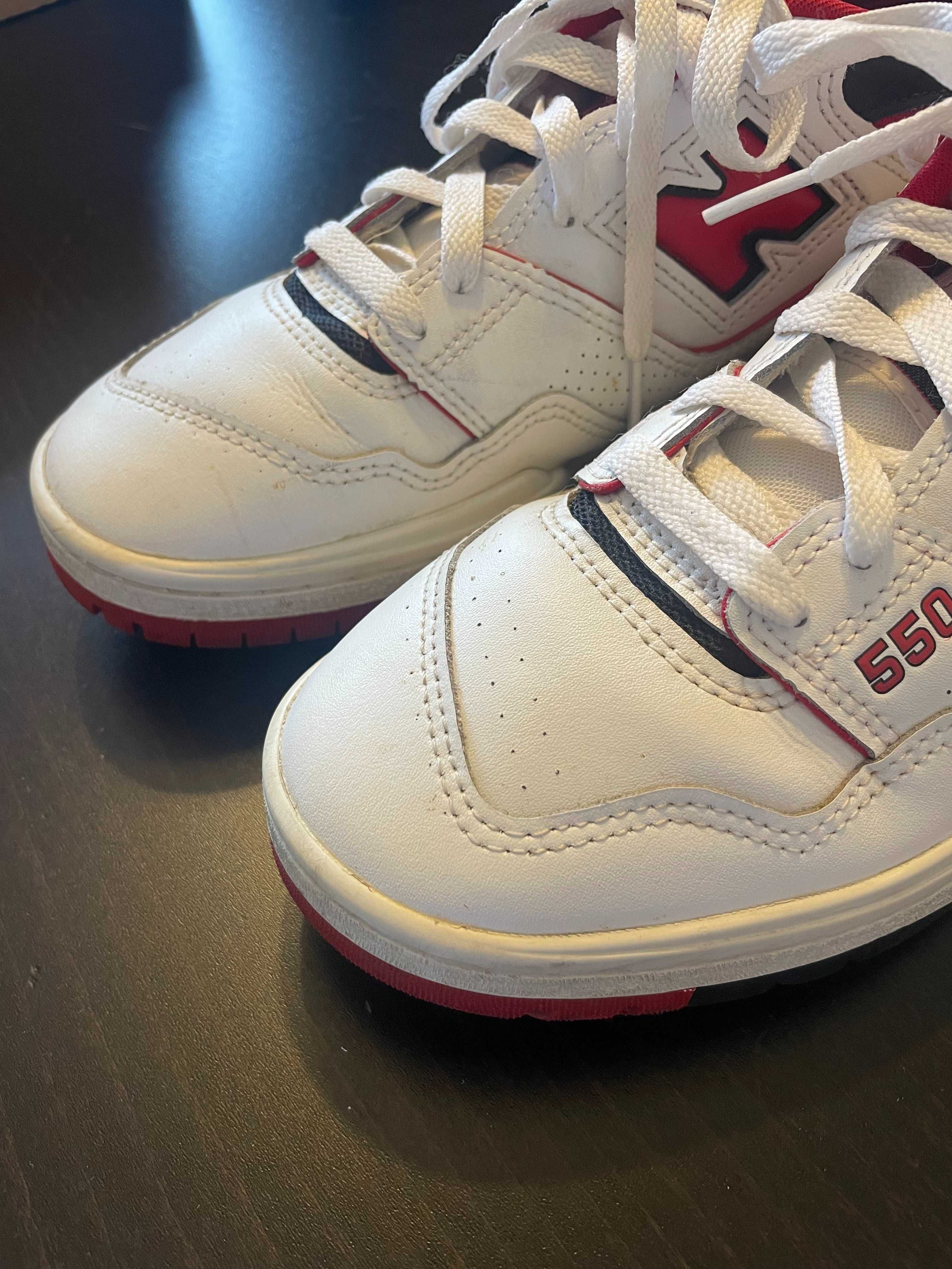 New Balance 550 red/vermelho