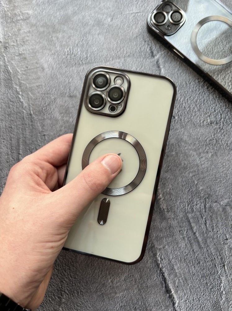 Чохол на iPhone 15 Pro Max та інші, MagSafe чехол для Айфон про S. 16