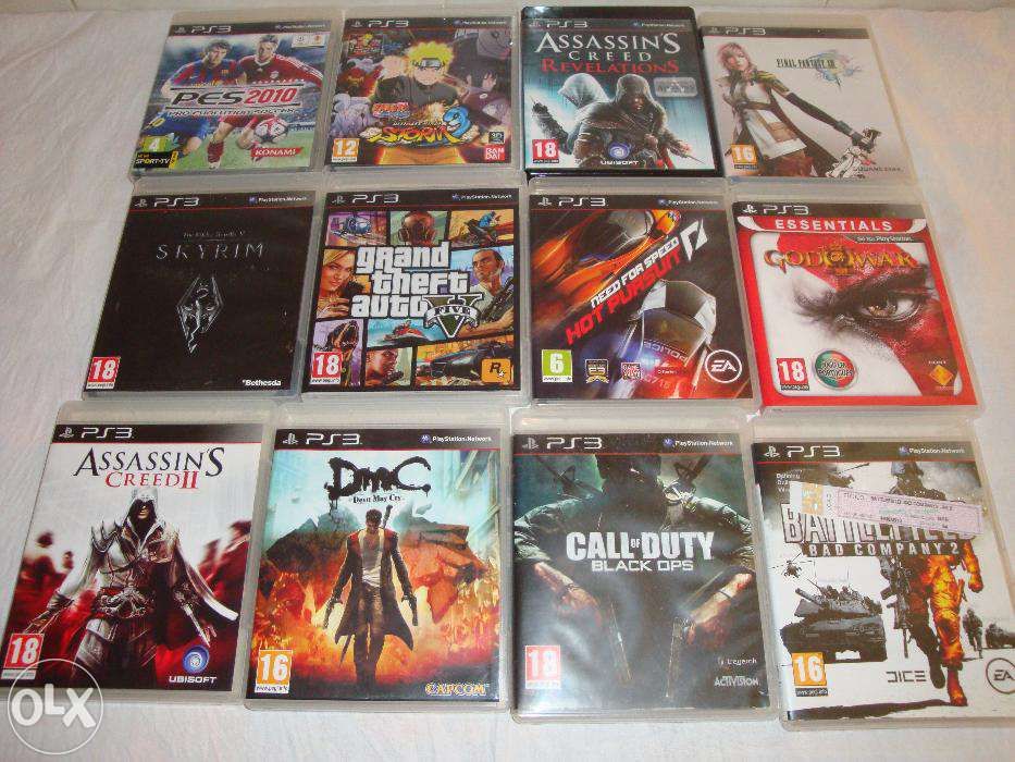 Playstation 3 - 80Gb + 12 Jogos Originais