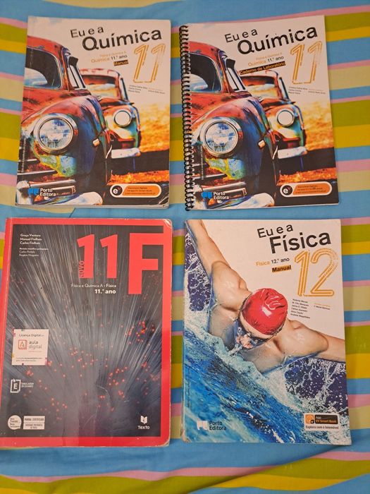 Livros de Física e Química 11º e 12º Ano