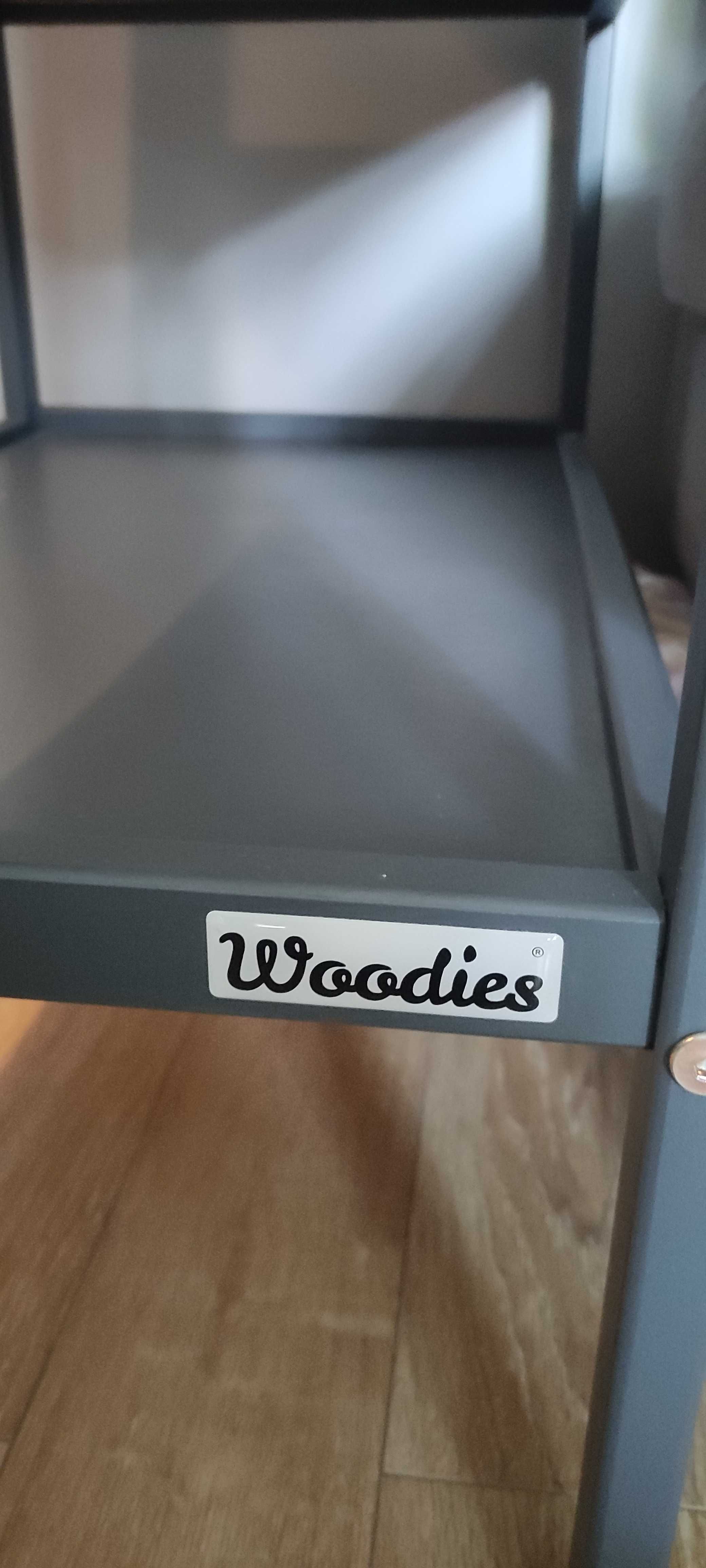 Przewijak WOODIES Classic Changer Antracyt+ materac