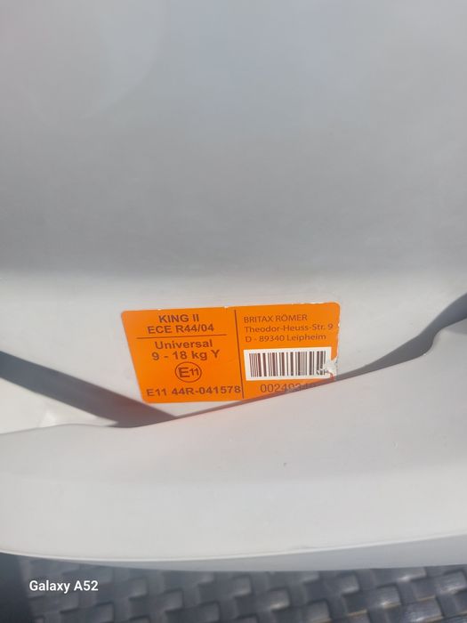 Foteliki britax romer 9-18 kg