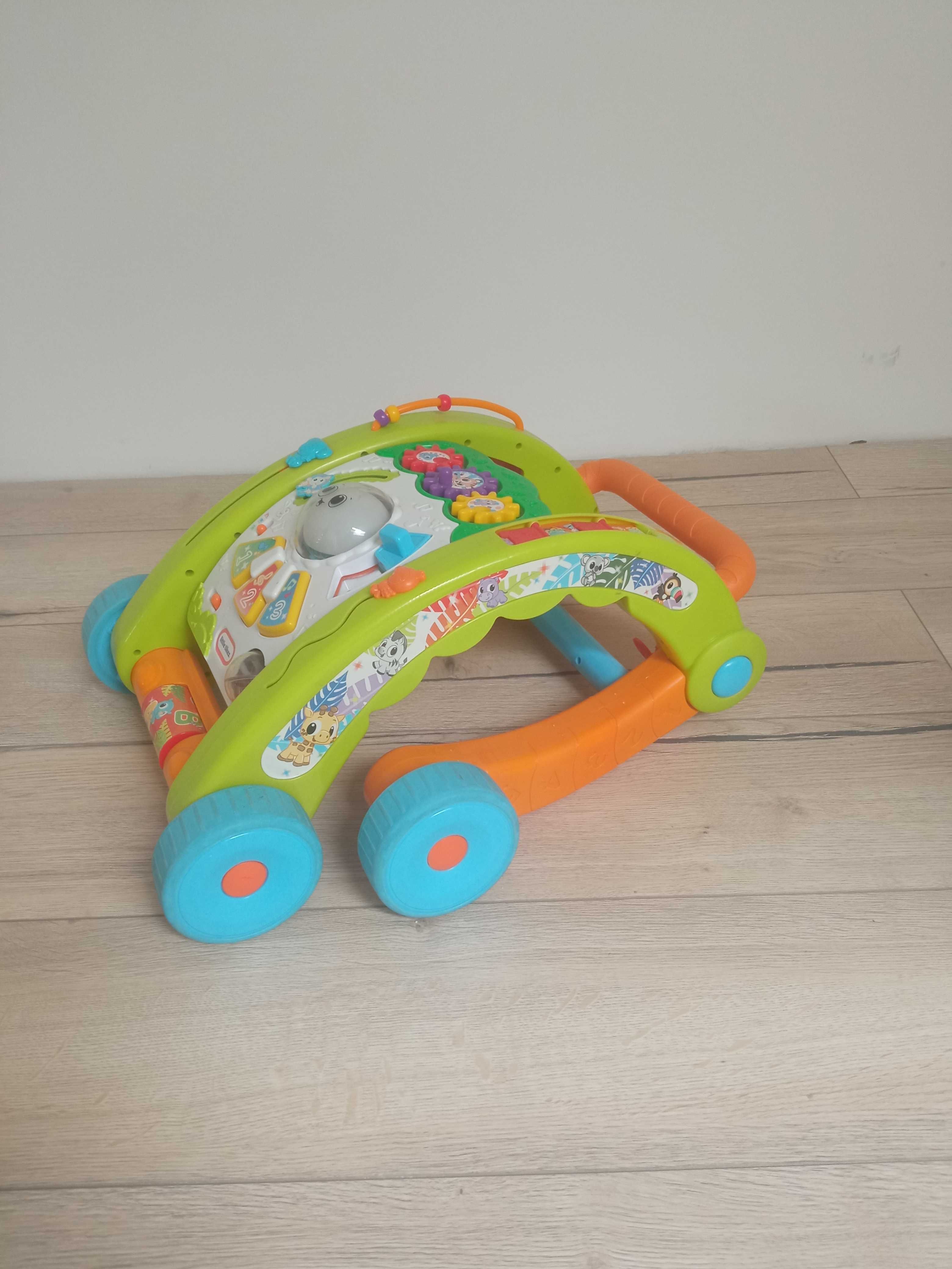 Little Tikes 3w1 Chodzik i stół aktywności pchacz