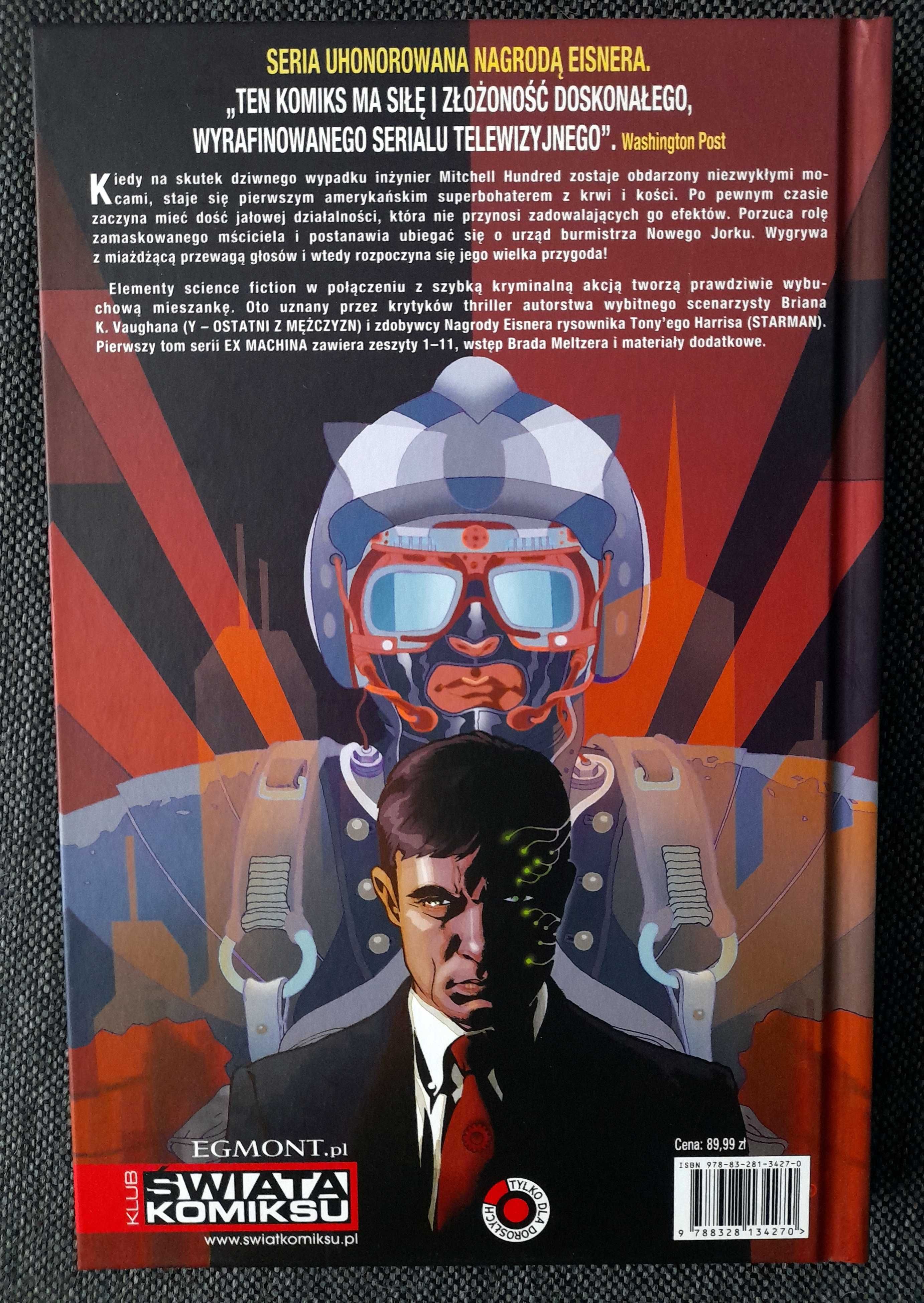 Ex Machina tom 1 komiks - stan bardzo dobry
