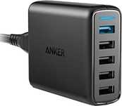 Зарядний пристрій Anker 60w 6 Port Charging Station black Новий !