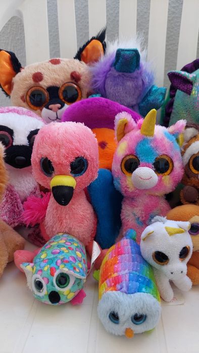 Peluches TY em bom estado. Uma grande coleção