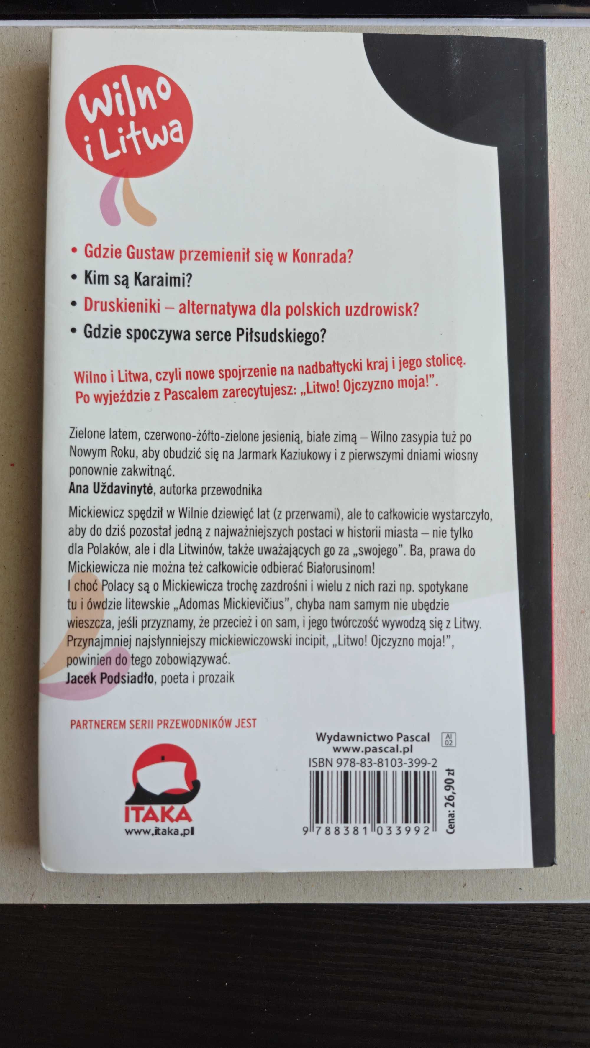 Wilno i Litwa - przewodnik Pascal