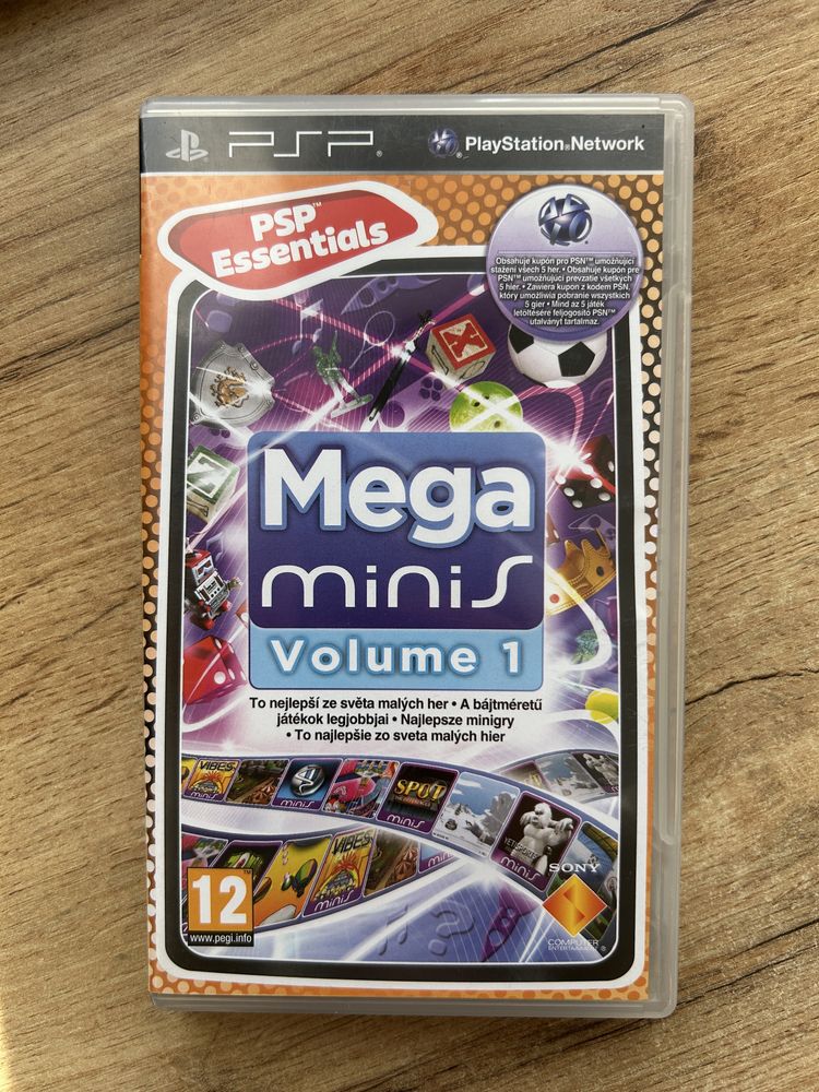 Mega minis Volume 1 gra na PsP
