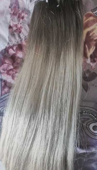 wlosy naturalne rosyjskie tape on 10 kanapek 48 cm