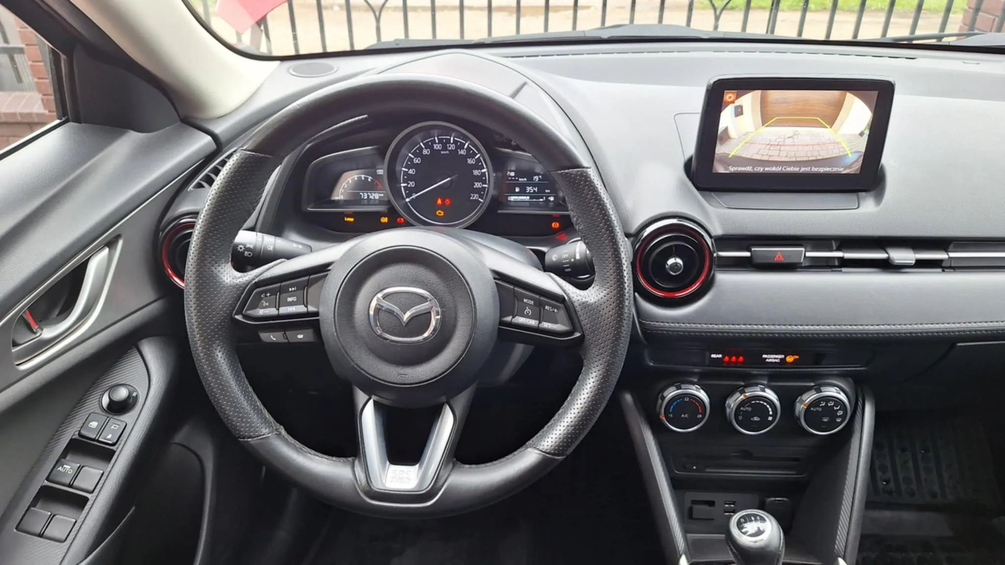 Mazda CX-3 1 wł. salon PL, serwis aso, przeb. ** 74 000 km ** Piękna