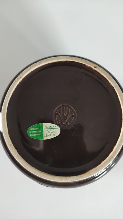 Miska i talerz patera dzielona zakład ceramiczny Bolesławiec, Pruszków