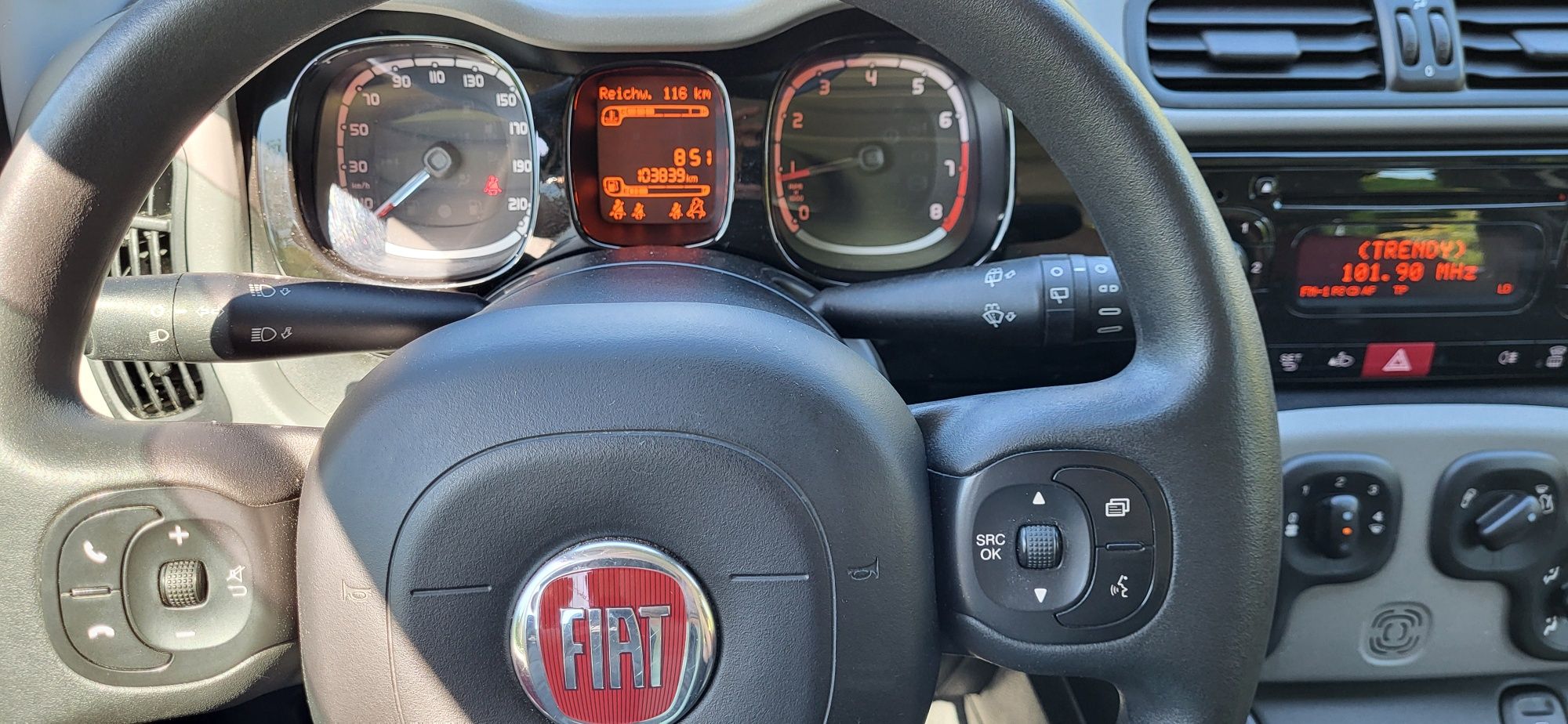 Fiat Panda 1.2 Benzyna 2014r Klima,Parktronic