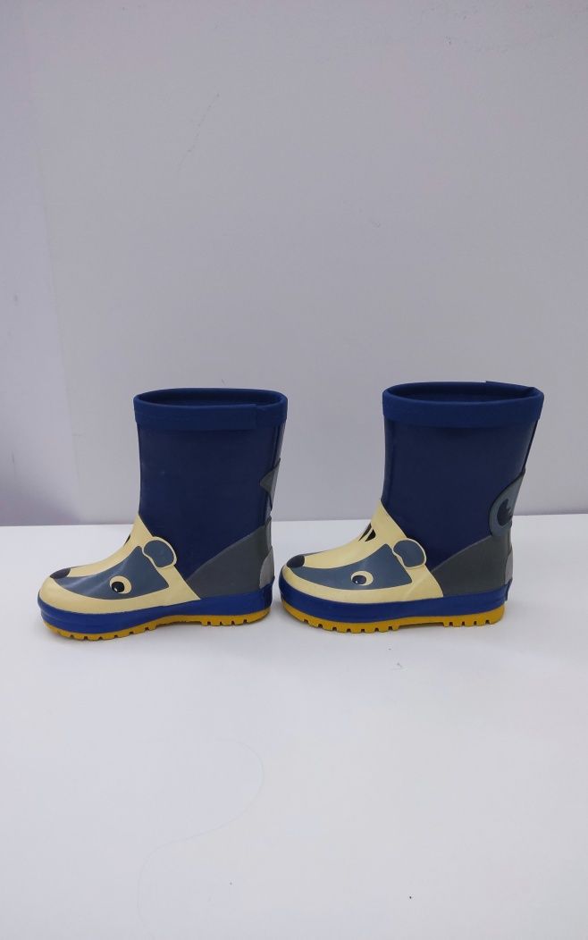 дитячі гумові чоботи з хутром Maximo борсуки 25 розмір, детские резино