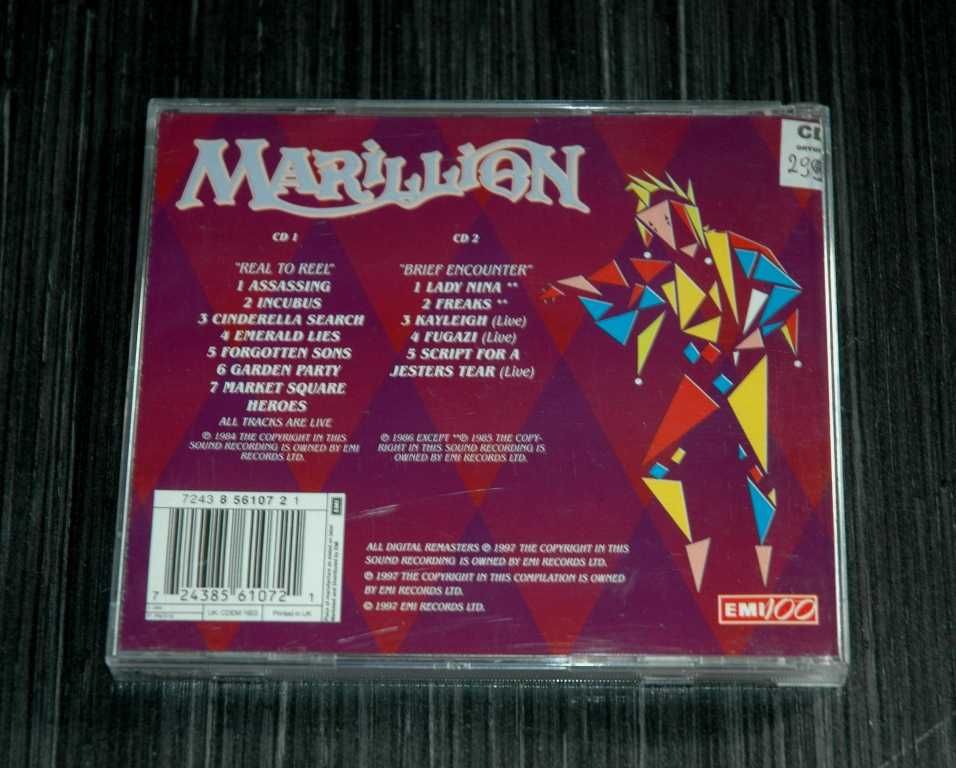 MARLLION - Real To Real / Brief Encounter. 2xCD. 1997 EMI.
