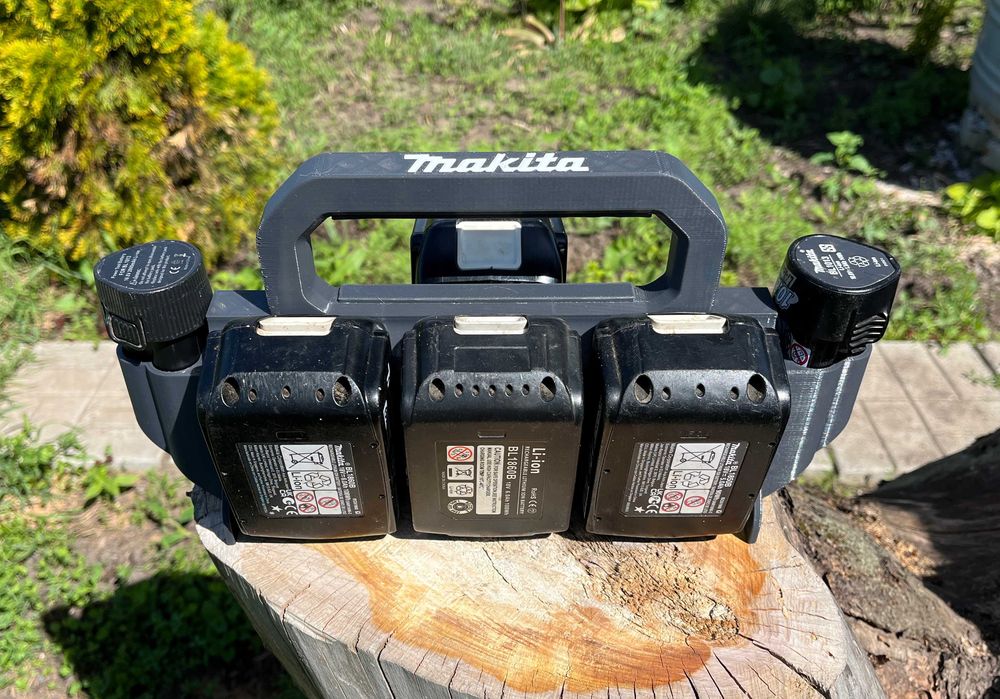 Переноска "сумка" акумуляторів батарей Dewalt Makita Milwaukee Dnipro