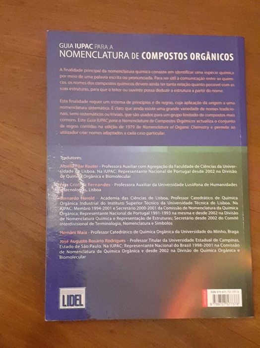 Guia IUPAC para a Nomenclatura de Compostos Orgânicos