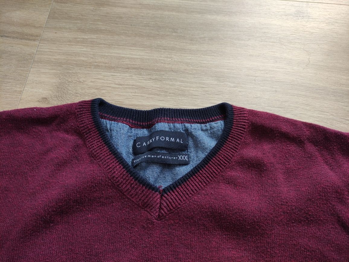 Sweter męski Carry Formal XXXL, 100% bawełna